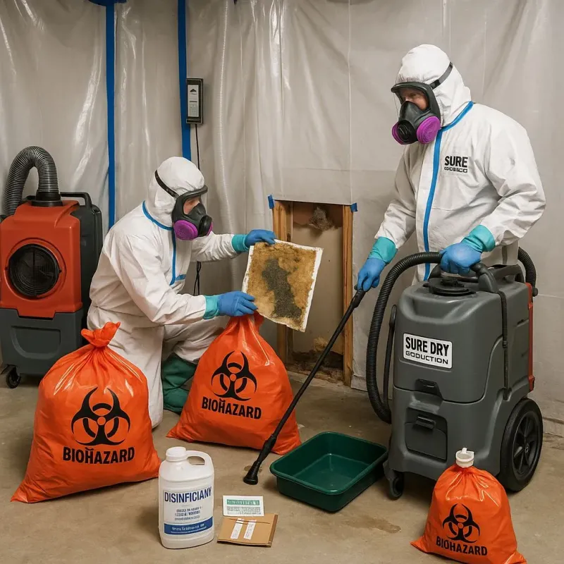 Contaminated Water Handling Protocols process in Martin County, KY