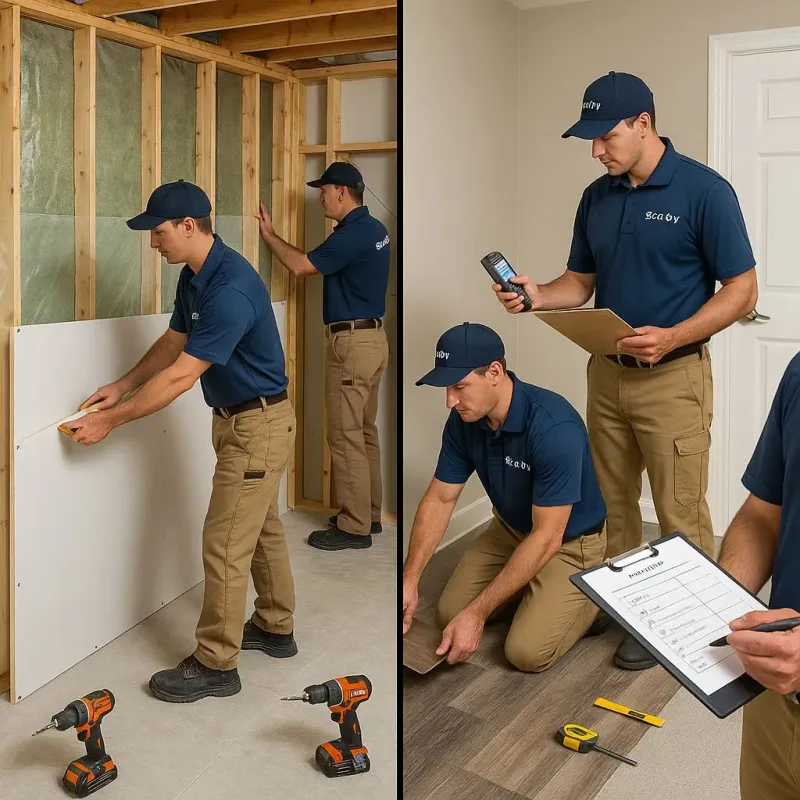 Repairs and Reconstruction process in Martin County, KY